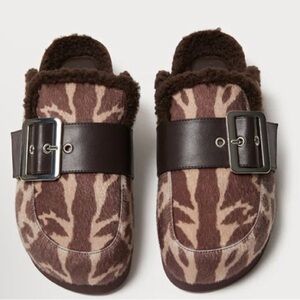 WeWoreWhat Brown Mules